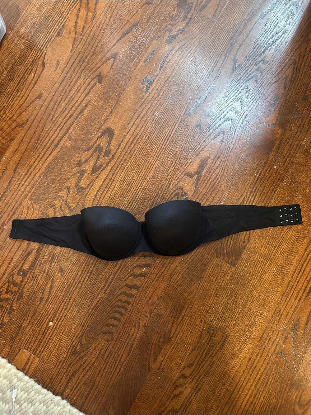 Strapless Black Molded Cup Bra - Women Intimates